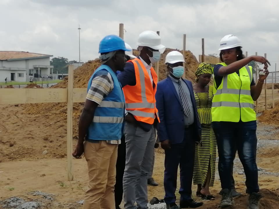 You are currently viewing VISITE DE CHANTIER DE LA CONSTRUCTION DU RESTAURANT UNIVERSITAIRE