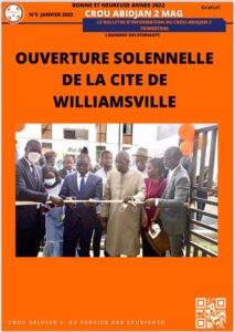 Lire la suite à propos de l’article E-MAGAZINE N°3 DU CROU ABIDJAN 2