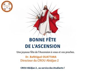 Lire la suite à propos de l’article BONNE FÊTE DE L&rsquo;ASCENSION